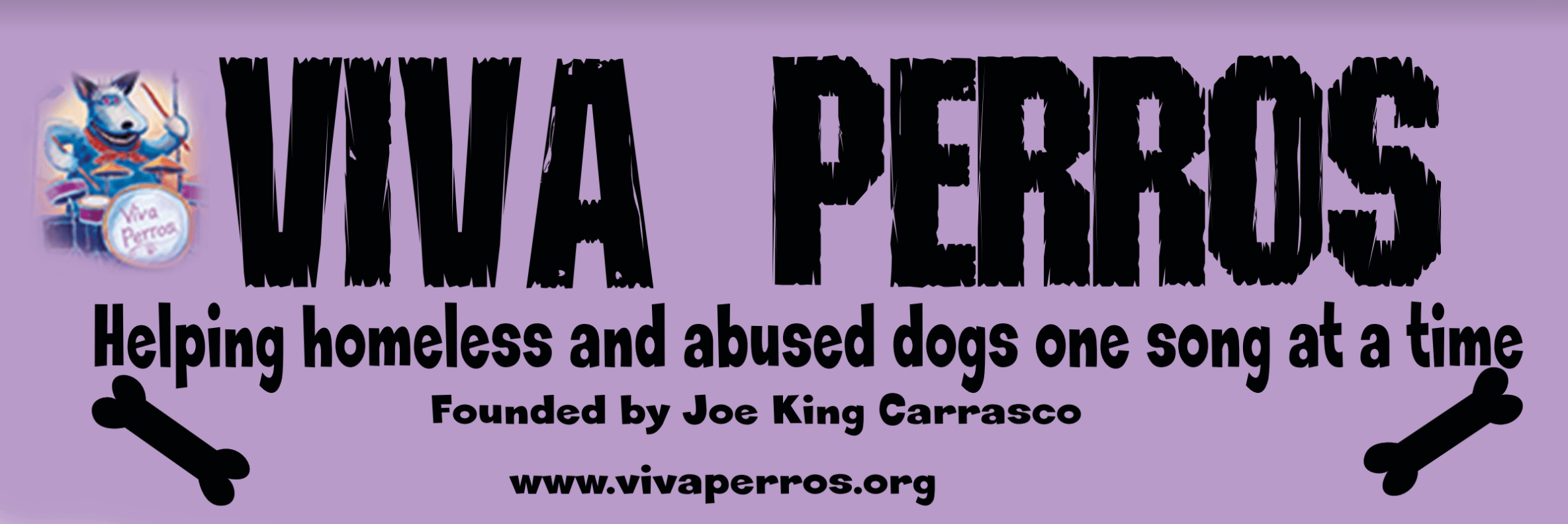 Viva Perros Bumper Sticker img